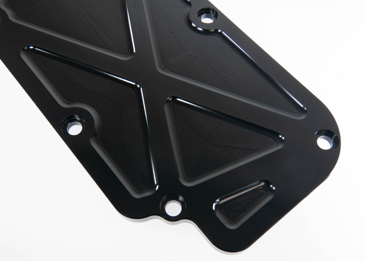 Gen V LT Race Valley Cover Black Anodized 11-130BLK-Motion Raceworks-Motion Raceworks