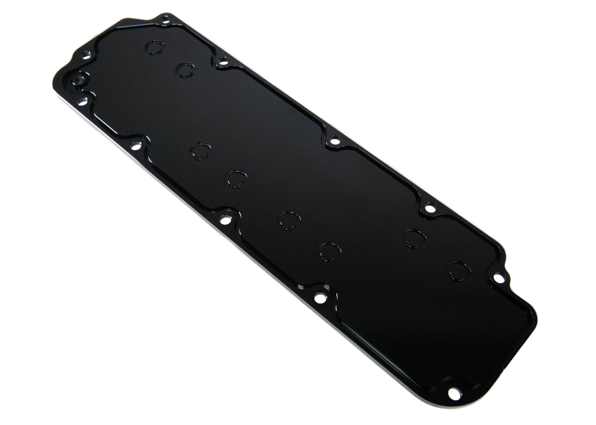 Gen V LT Race Valley Cover Black Anodized 11-130BLK-Motion Raceworks-Motion Raceworks