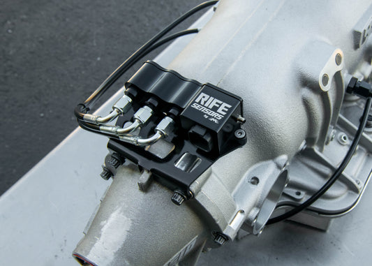 RIFE ProMod Series Transmission Combo Pack for TH400 Lock Up Transmission Pressure Triple Sensor Block Kit with Mount - Motion Raceworks