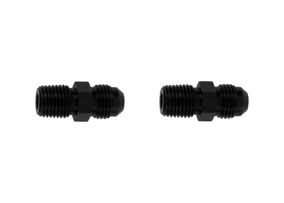 GM TH350, TH400, 700R4, 4L60E DERALE Trans Cooler Kit w/Fan & Fragola Lines/Fittings-Kit-Motion Raceworks
