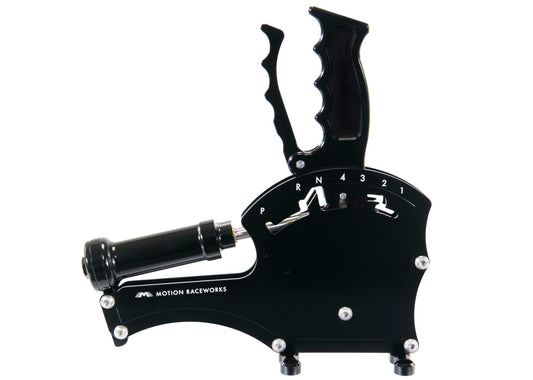 700R4 / 4L60E 4 Speed Standard Pattern Operator Series Billet Shifter Front Exit - Motion Raceworks