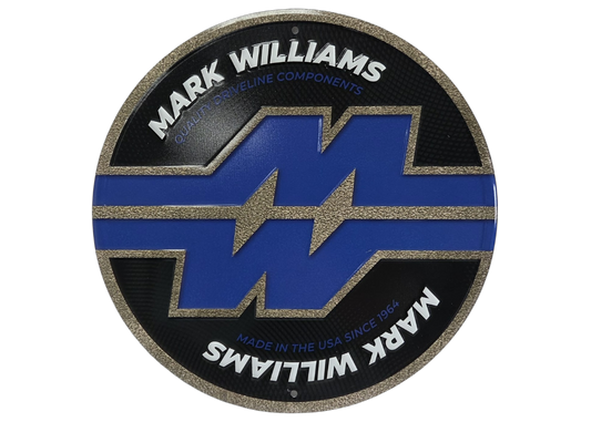 Mark Williams 12" Stamped Metal Sign - Motion Raceworks