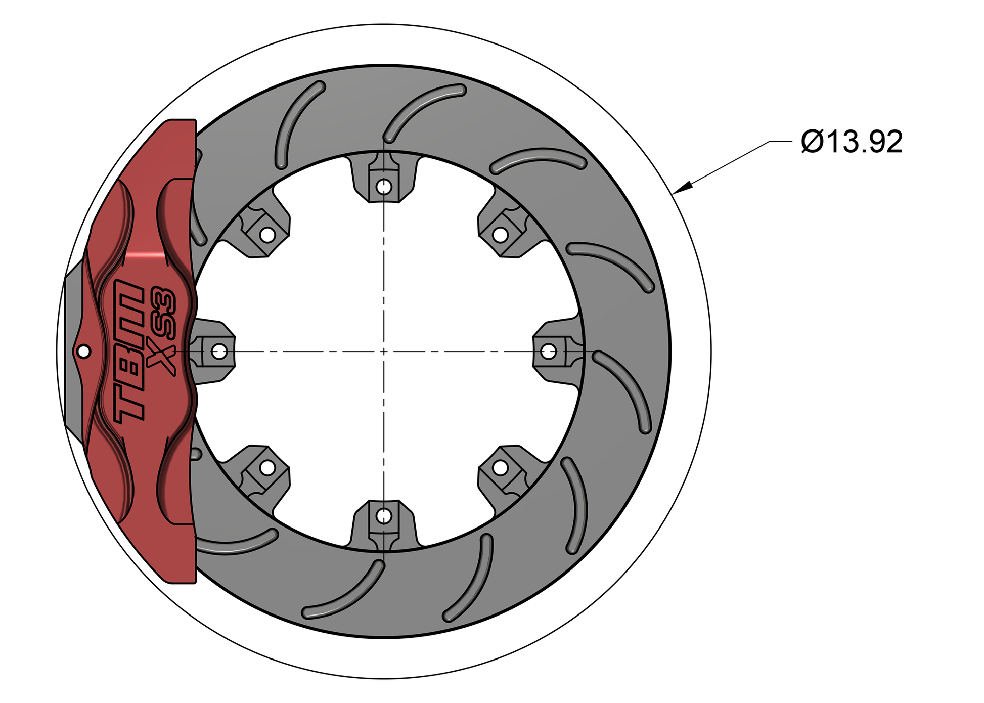 10-15 Camaro 5th Gen Rear XS3 Extreme Street Brake Kit - Motion Raceworks