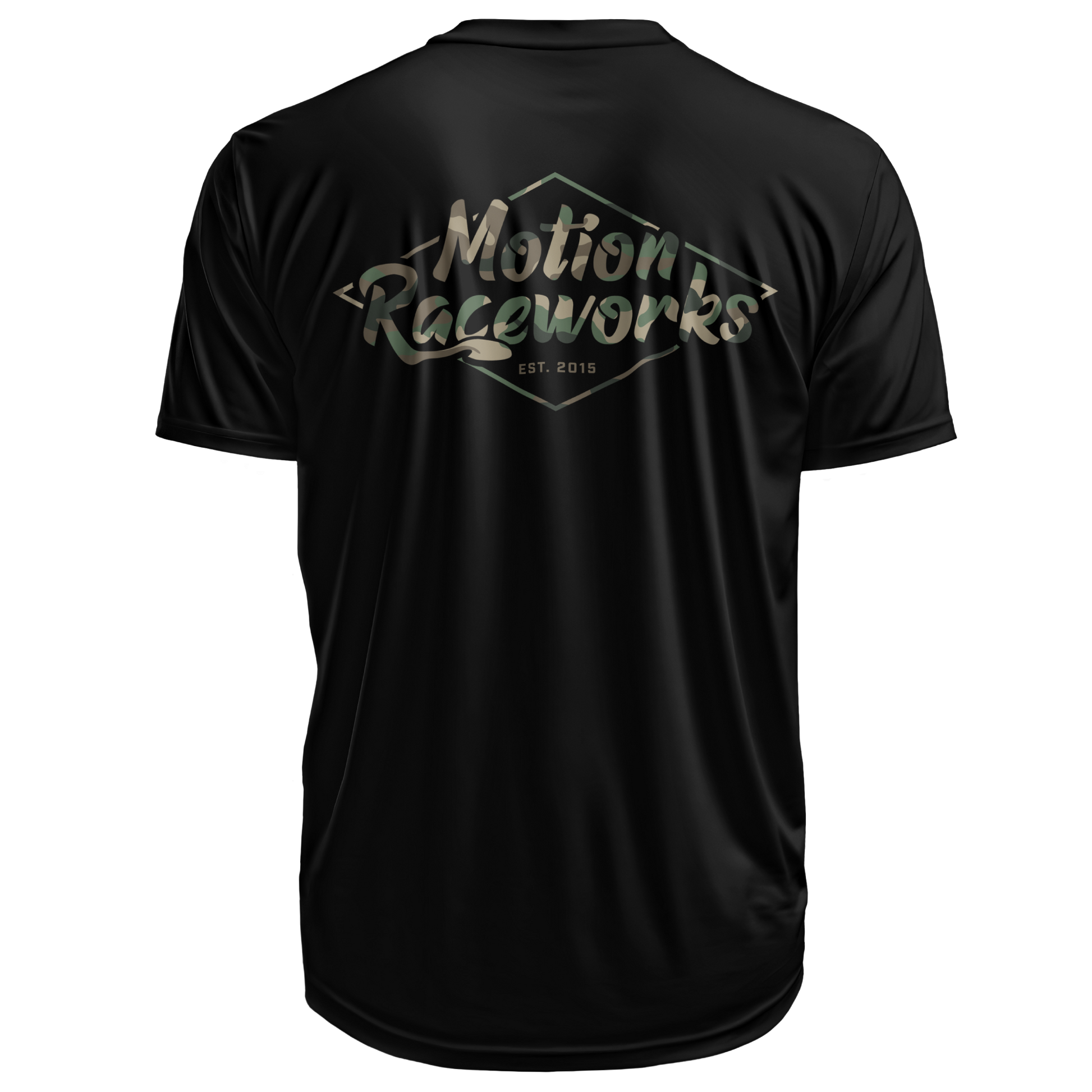 Motion Camoflauge Black Shirt District - Motion Raceworks