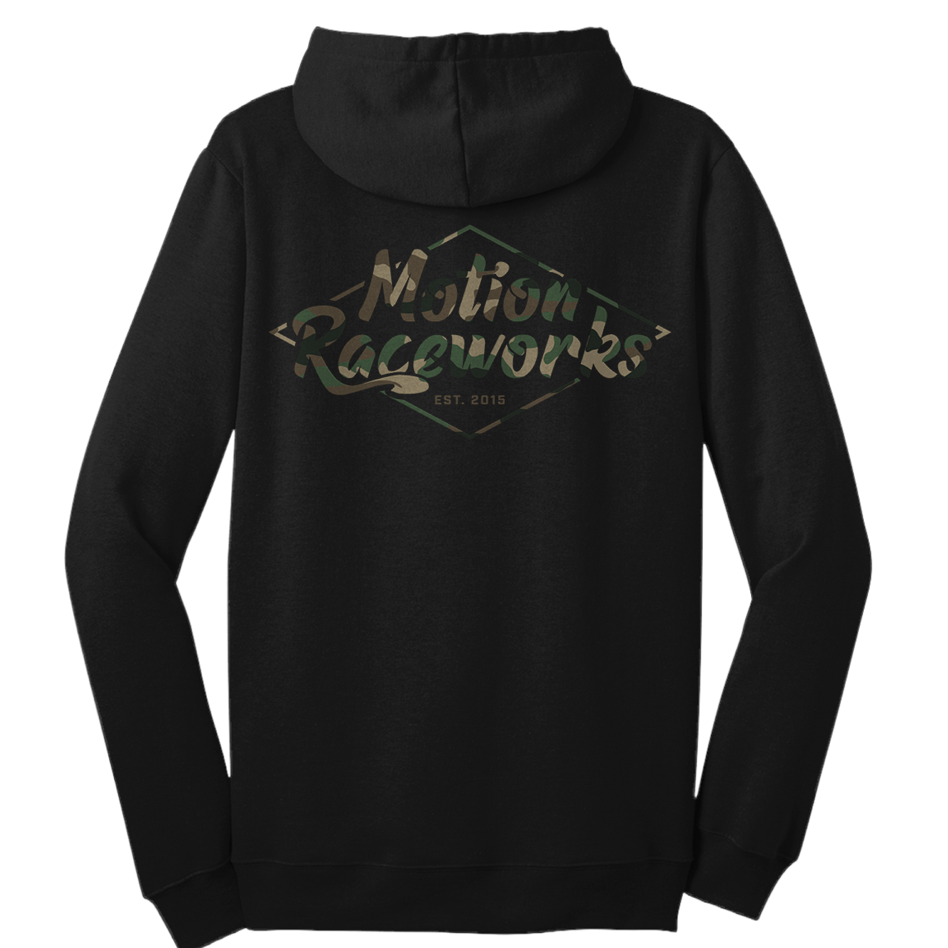 Motion Camo Print Zip Up Hoodie - Motion Raceworks