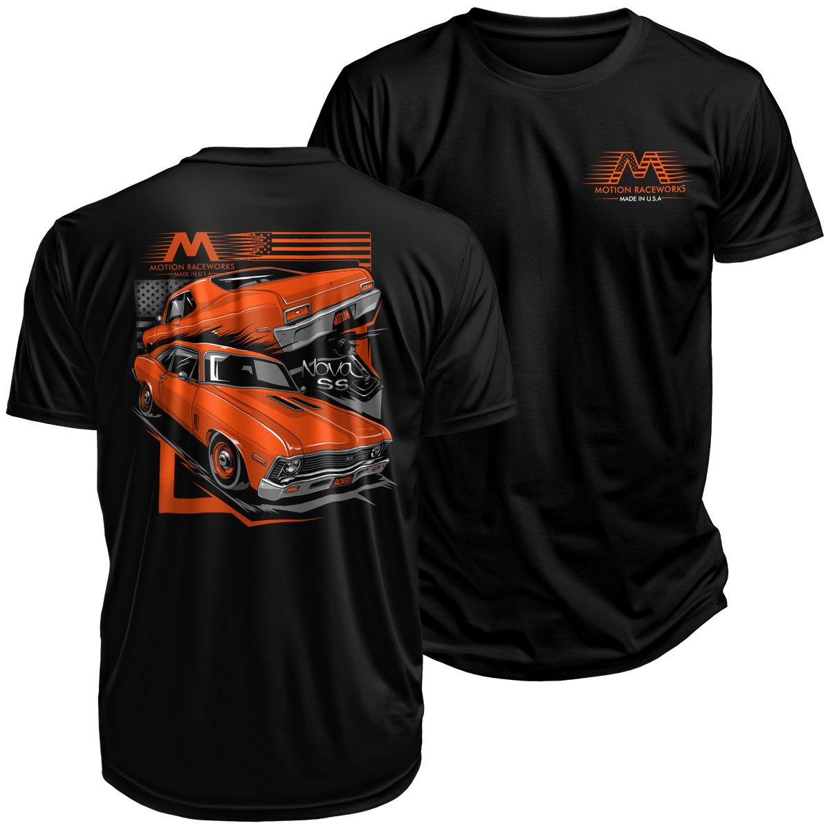 Motion Raceworks Project Orange Crush Nova Shirt