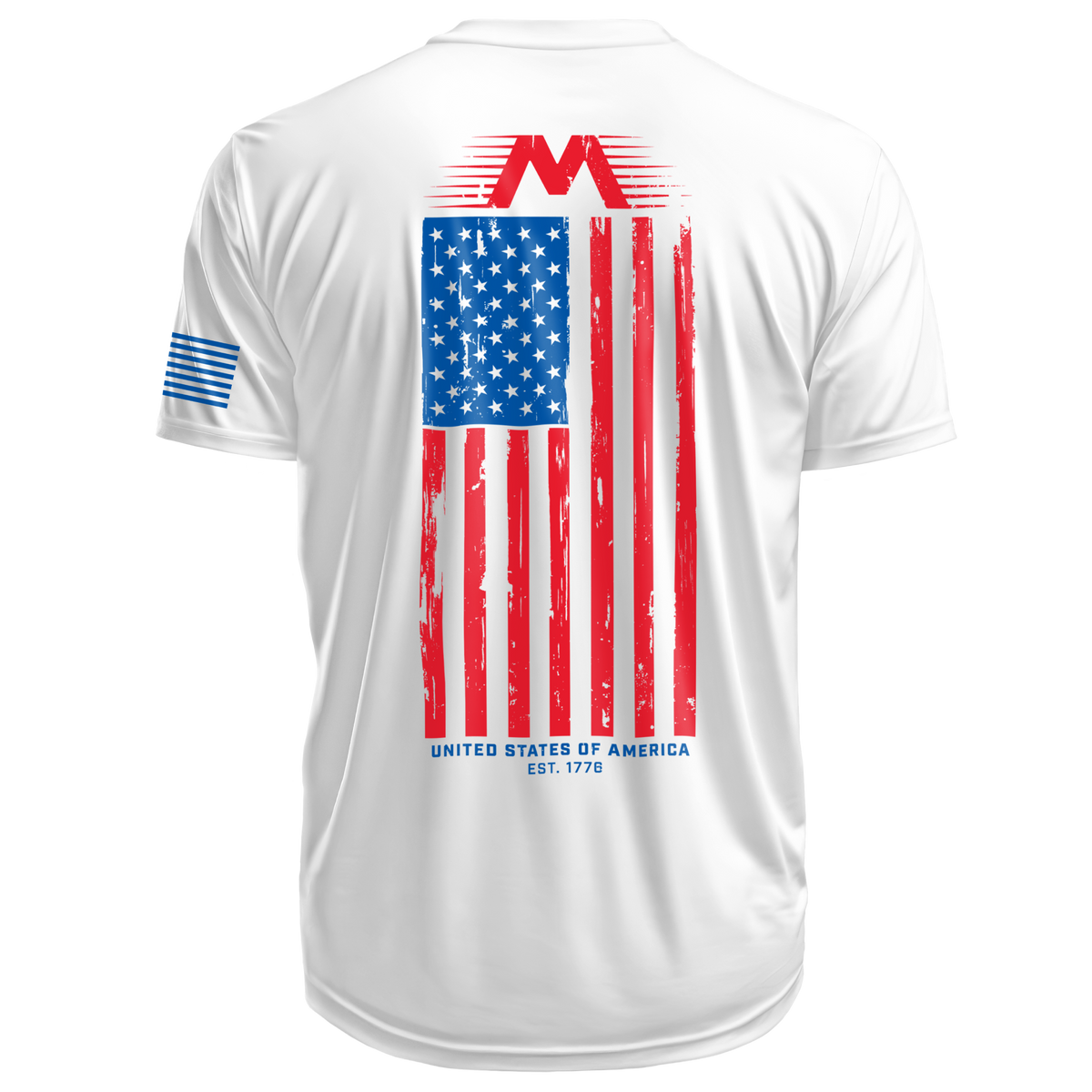 White Freedom Shirt (District Material)