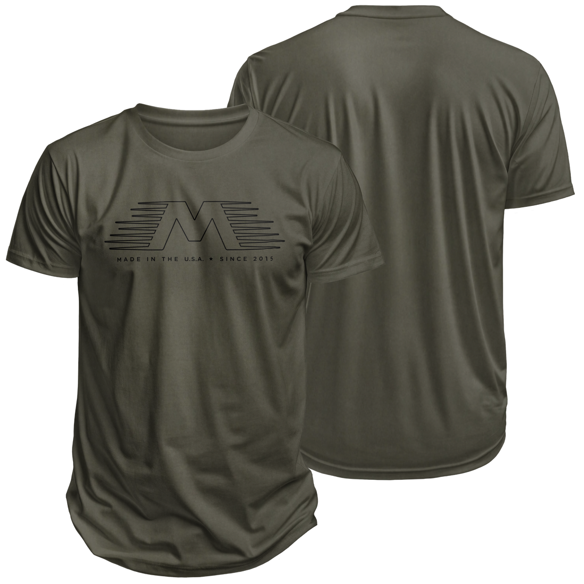 Green Flying M Shirt - Motion Raceworks
