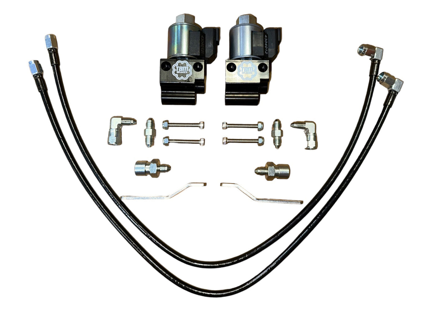 2021-24 F150 TBM Dual Line Lock Kit w/ Brackets - Motion Raceworks