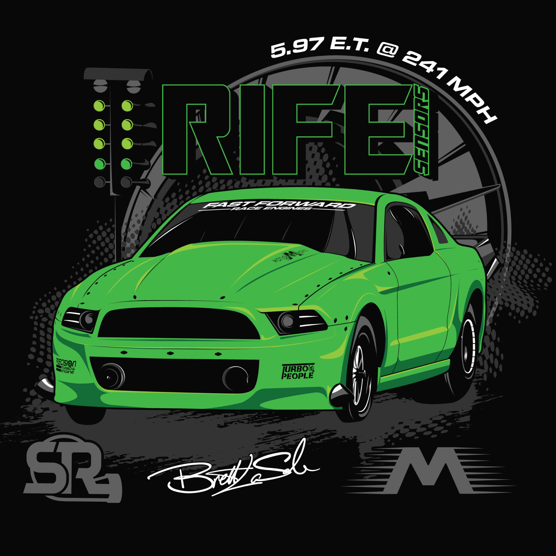 RIFE Snot Rocket Shirt (District Material) - Motion Raceworks