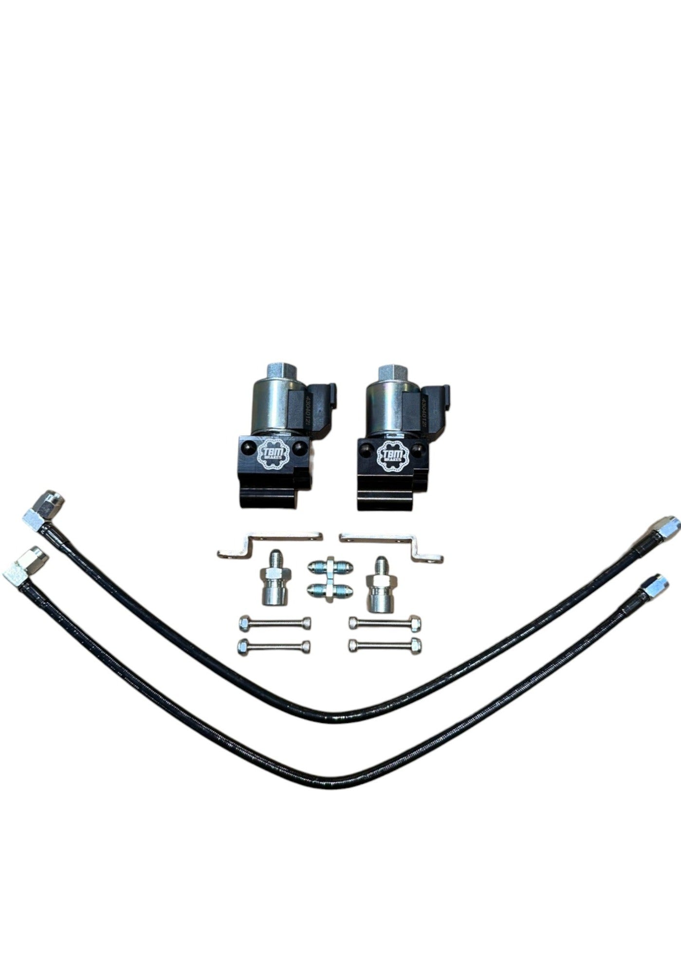 2015-24 S550/S650 Mustang TBM Dual Line Lock Kit w/ Brackets - Motion Raceworks
