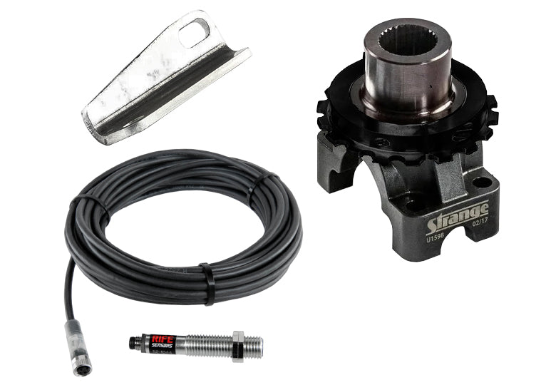 Motion Raceworks 2.500" 16 Tooth High Def Driveshaft Speed Wheel (Ford 8.8) - Sensor Included - Motion Raceworks