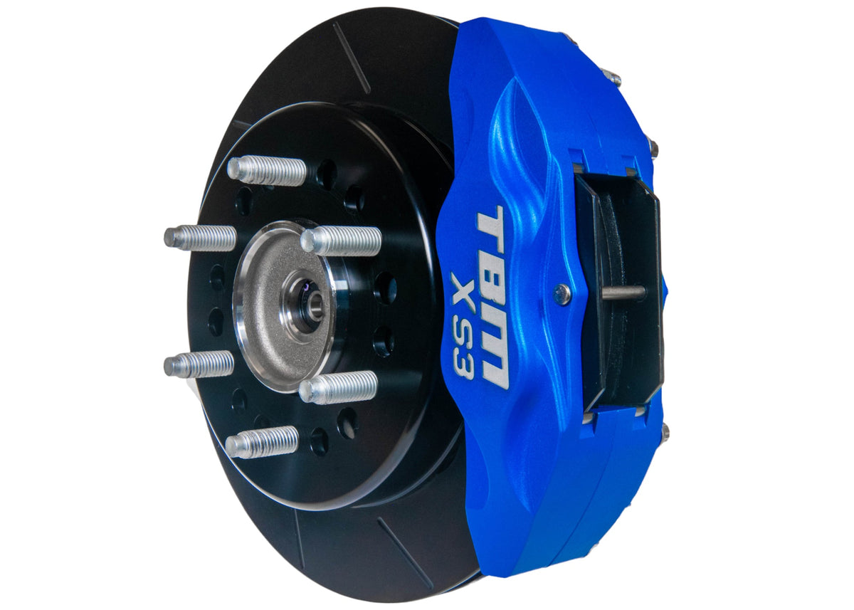 2015-24 F-150 2WD/4WD XS3 Rear Extreme Street Brake Kit 6 lug (Stock Axle Housing End) - Motion Raceworks
