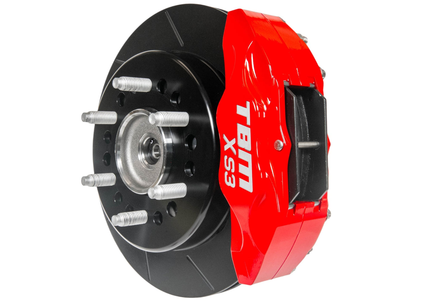 Rear 6 Lug XS3 Extreme Street Brake Kit (Big Ford New / Late / Torino Housing Ends) - Motion Raceworks