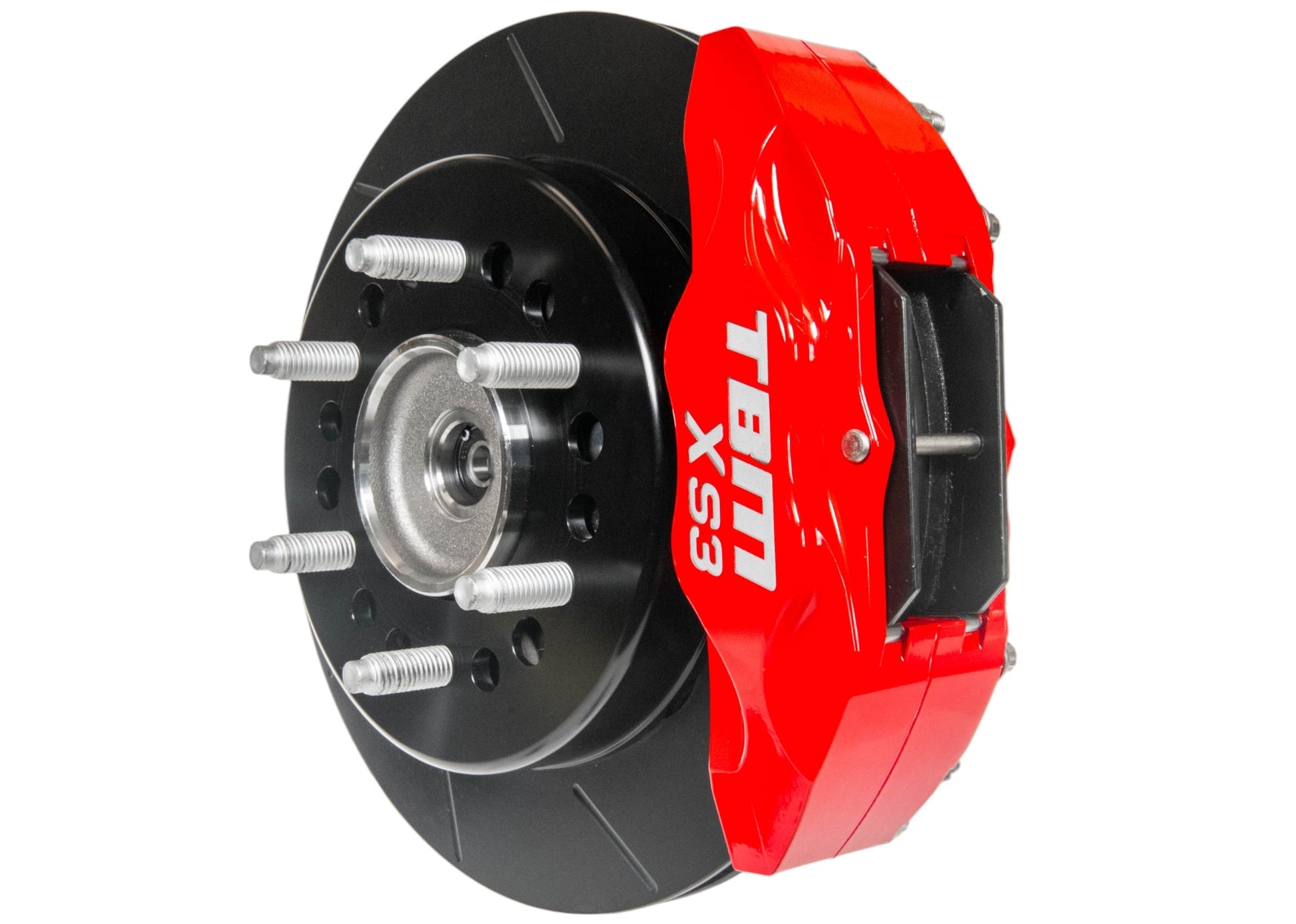 Rear 6 Lug XS3 Extreme Street Brake Kit (Big Ford New / Late / Torino Housing Ends) - Motion Raceworks