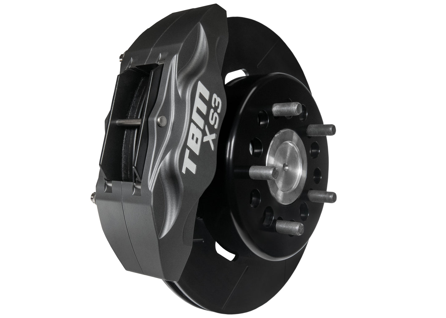 Rear XS3 Extreme Street Brake Kit (GM 10/12 Bolt C Clip Eliminator) - Motion Raceworks