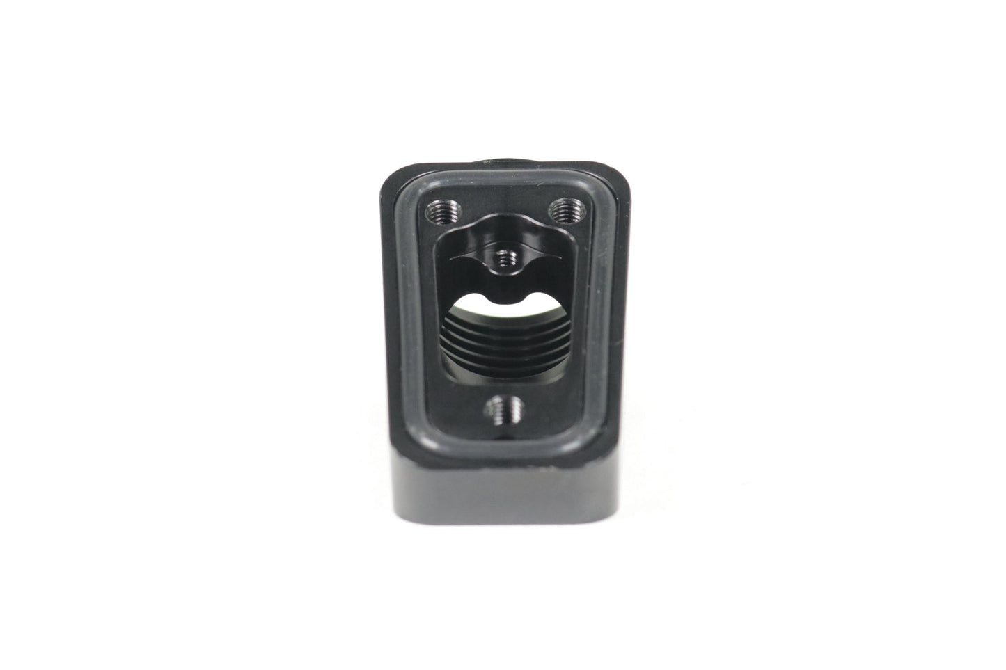 Motion Raceworks Billet Valve Cover Breather / Oil Drain Black Anodized (Single) 32-120BLK-S-Motion Raceworks-Motion Raceworks