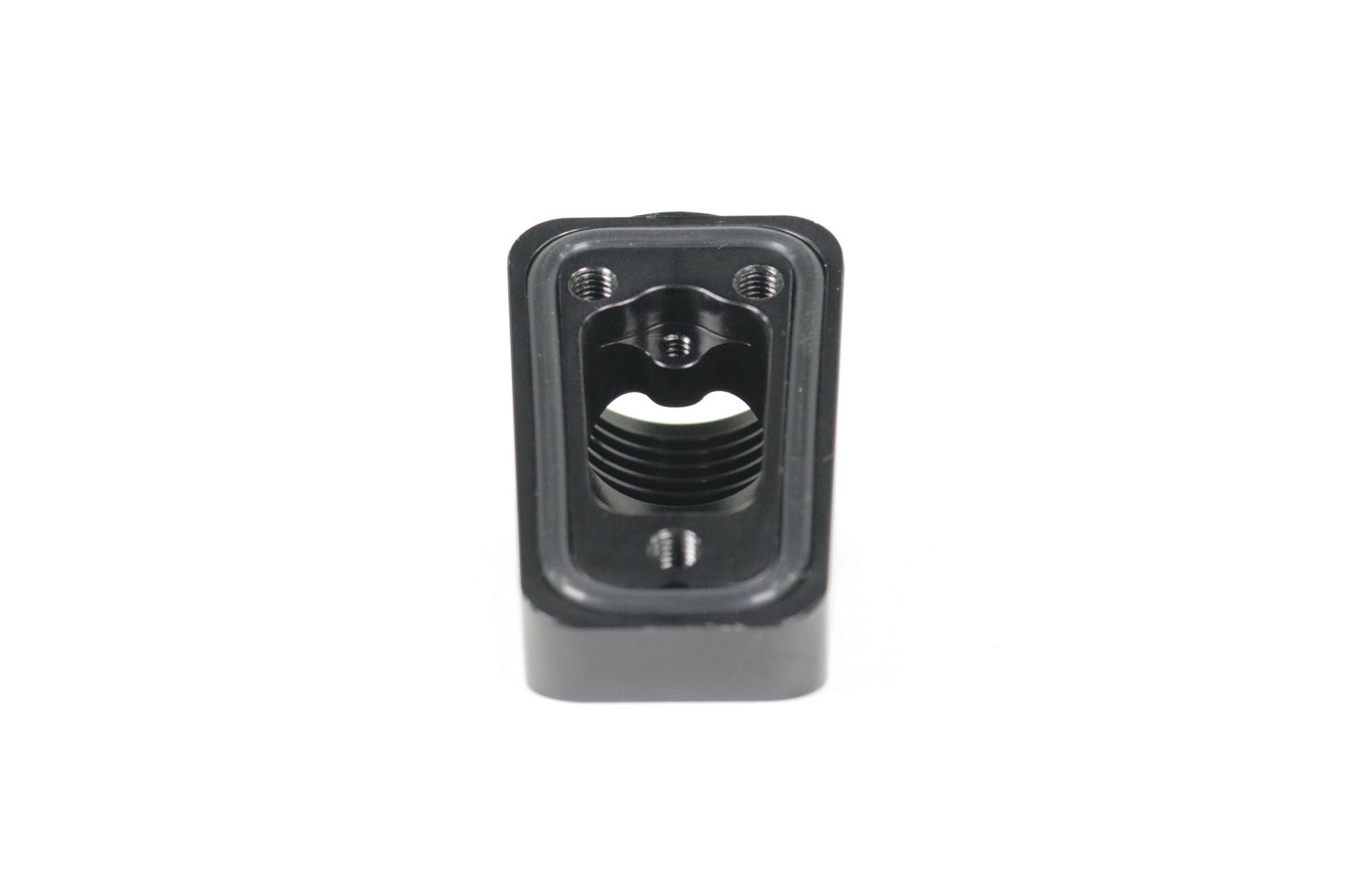 Motion Raceworks Billet Valve Cover Breather / Oil Drain Black Anodized (Single) 32-120BLK-S-Motion Raceworks-Motion Raceworks