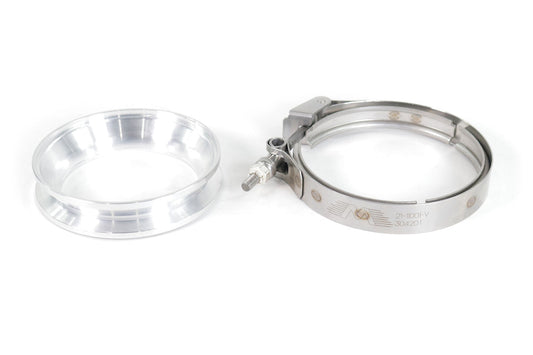 GT42/47/55 Aluminum Compressor Outlet Flange/Clamp for 4" Tubing for S400, Garrett, Precision & More 21-11003M-Motion Raceworks-Motion Raceworks