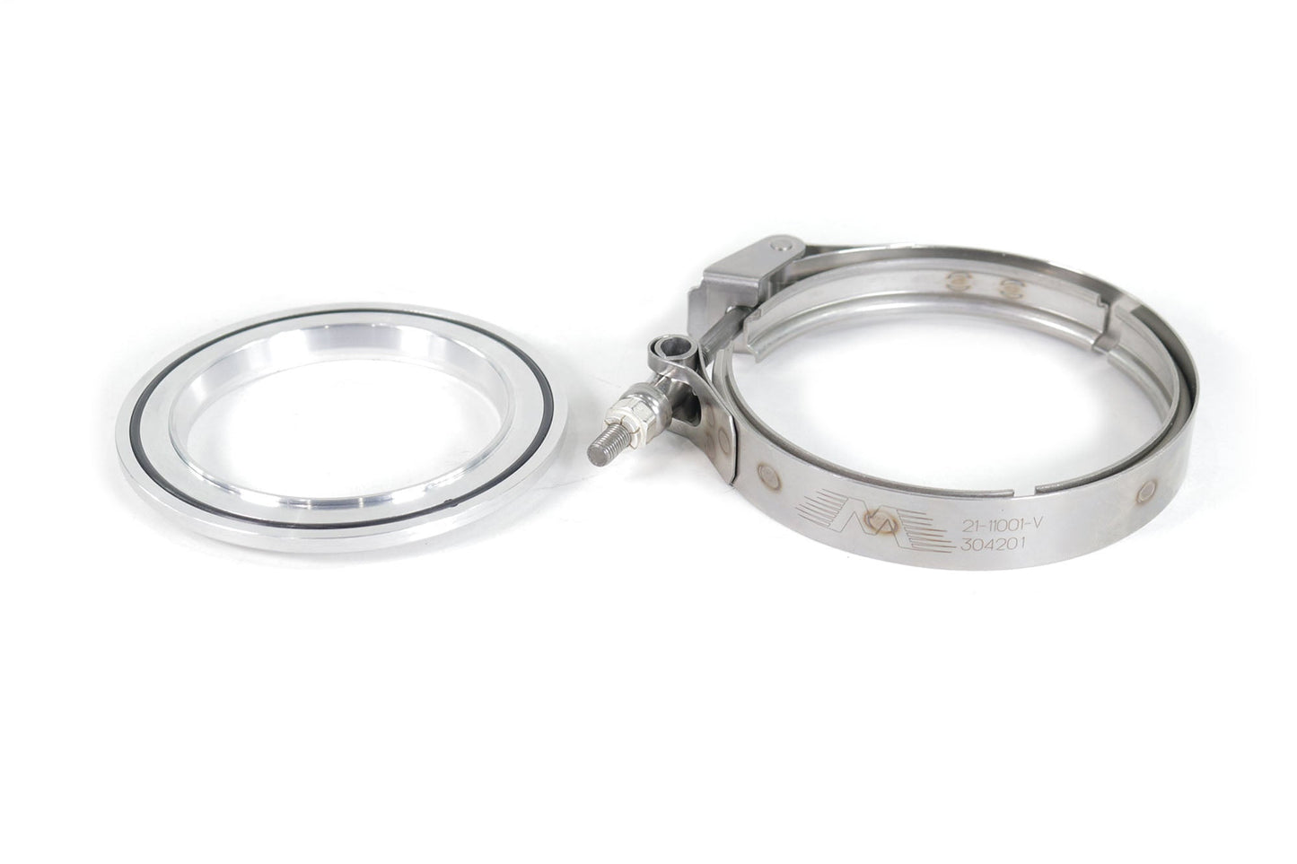 GT42/47/55 Aluminum Compressor Outlet Flange/Clamp for 3" Tubing for S400, Garrett, Precision & More 21-11001M-Motion Raceworks-Motion Raceworks
