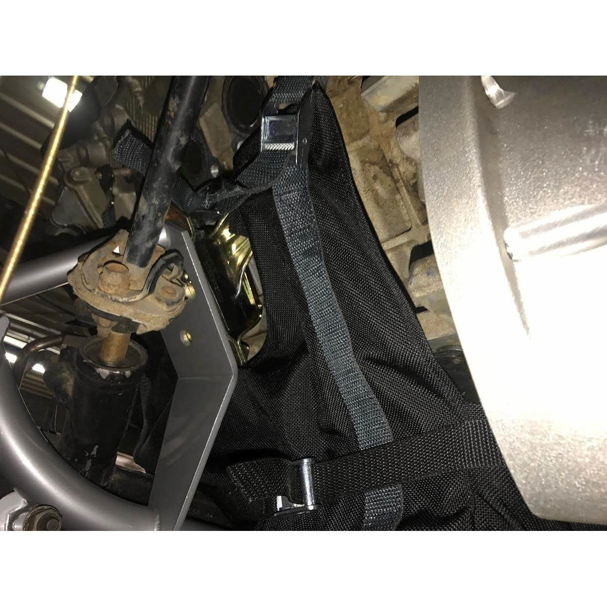 Motion Raceworks 4.6 & 5.4 Modular Ford Engine Diaper, NHRA & IHRA Approved (For Motor Mounts, w/Cutouts)-Motion Raceworks-Motion Raceworks