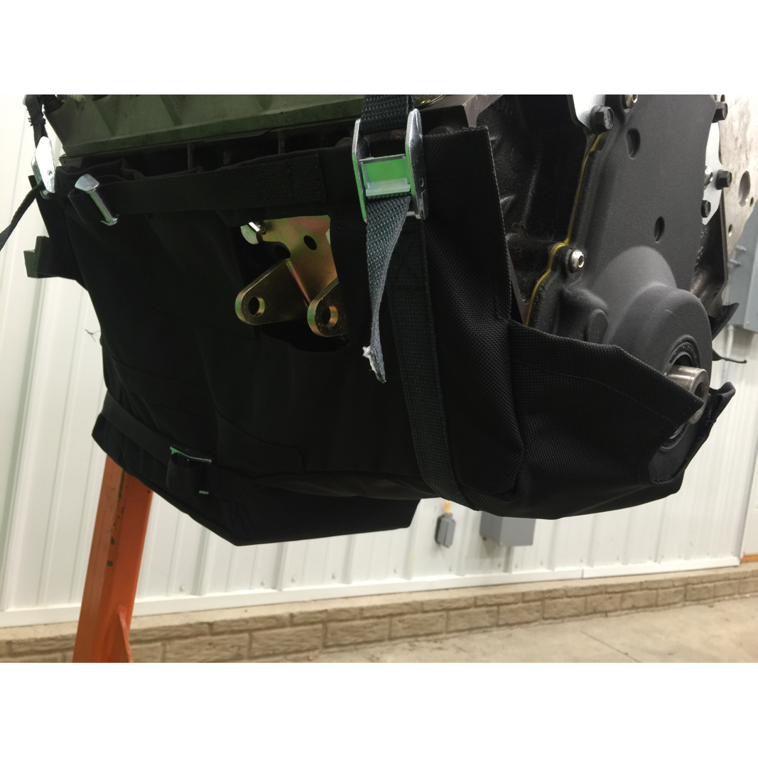 Motion Raceworks LS1 Engine Diaper, NHRA & IHRA Approved (For Motor Mounts (w/Cutouts)-Motion Raceworks-Motion Raceworks