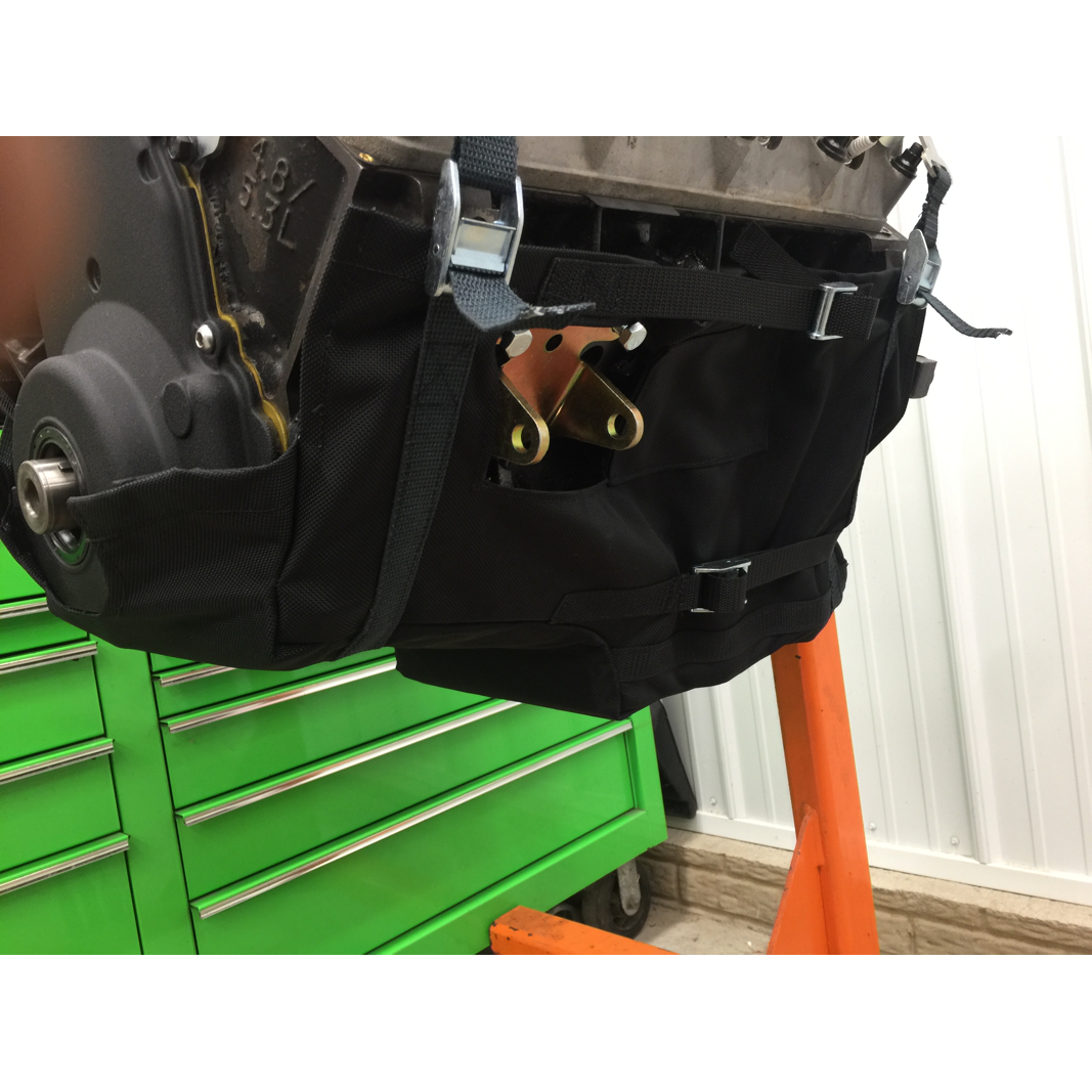 Motion Raceworks LS1 Engine Diaper, NHRA & IHRA Approved (For Motor Mounts (w/Cutouts)-Motion Raceworks-Motion Raceworks