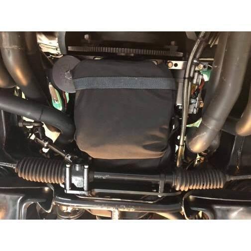 Motion Raceworks SBC Rear Sump Engine Diaper, NHRA & IHRA Approved (For Motor Mounts (w/Cutouts)-Motion Raceworks-Motion Raceworks