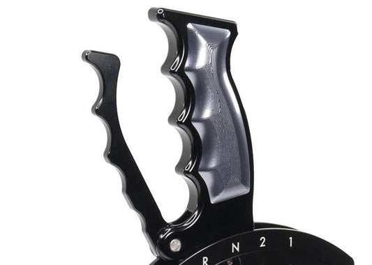 Operator Billet Grip Insert Set Gunmetal Gray 16-143-01 - Motion Raceworks