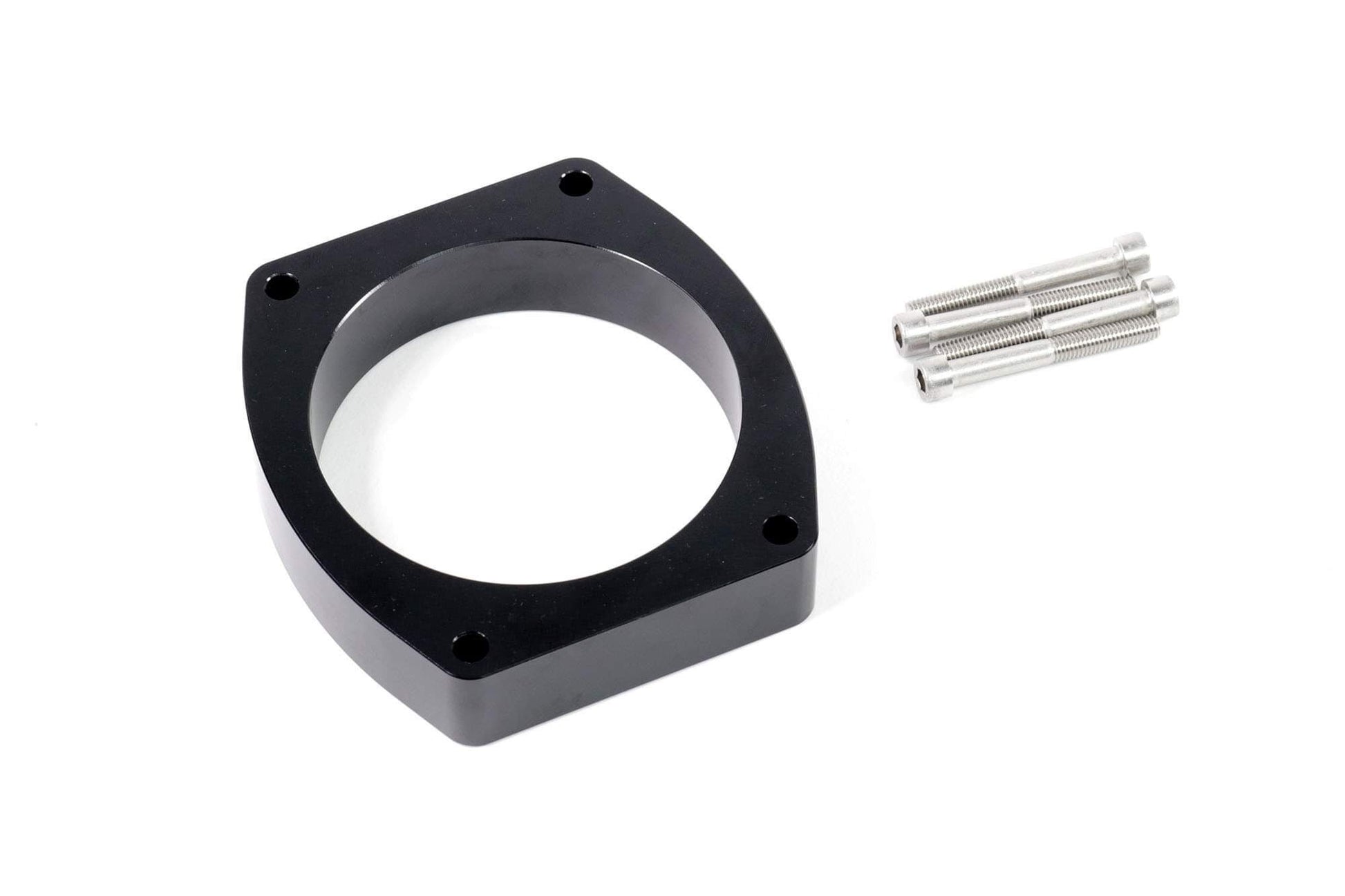 92mm 1" Throttle Body Spacer (LS 4-Bolt Pattern) 10-13017BLK-Motion Raceworks-Motion Raceworks