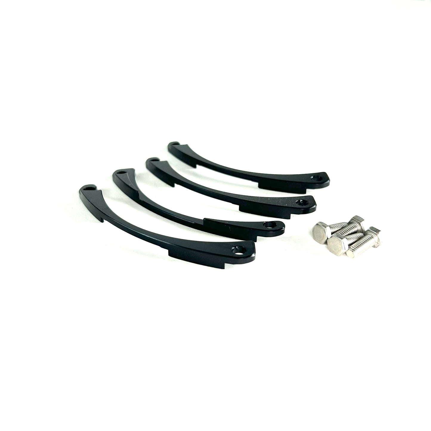 Attachment Only: Clockable 60° Tight Radius 4" V-Band Attachment for ICON 92mm (10-14020BLK & 10-13013BLK) - Motion Raceworks
