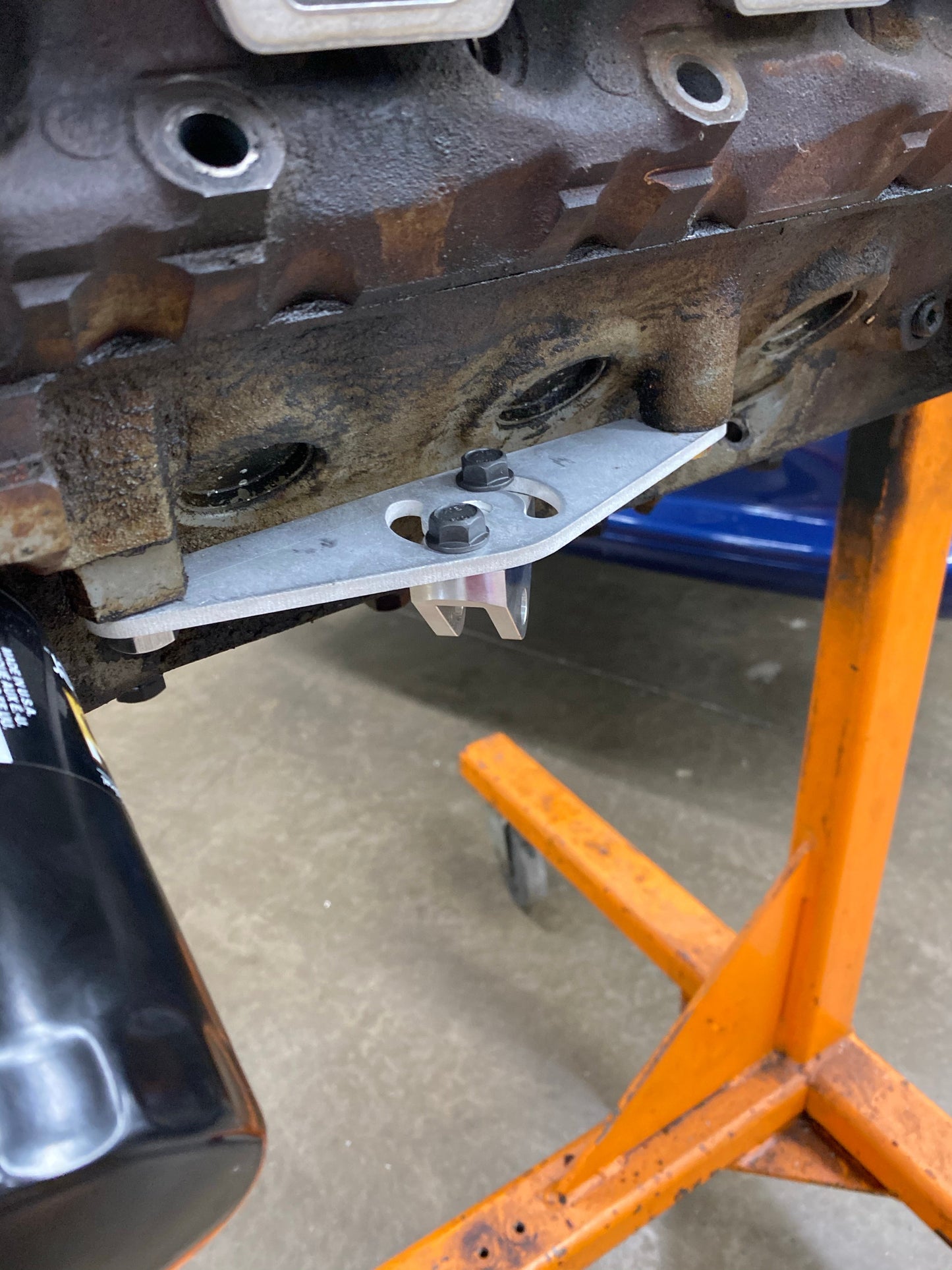 Small Block Ford SBF Engine Travel Limiters-Motion Raceworks-Motion Raceworks