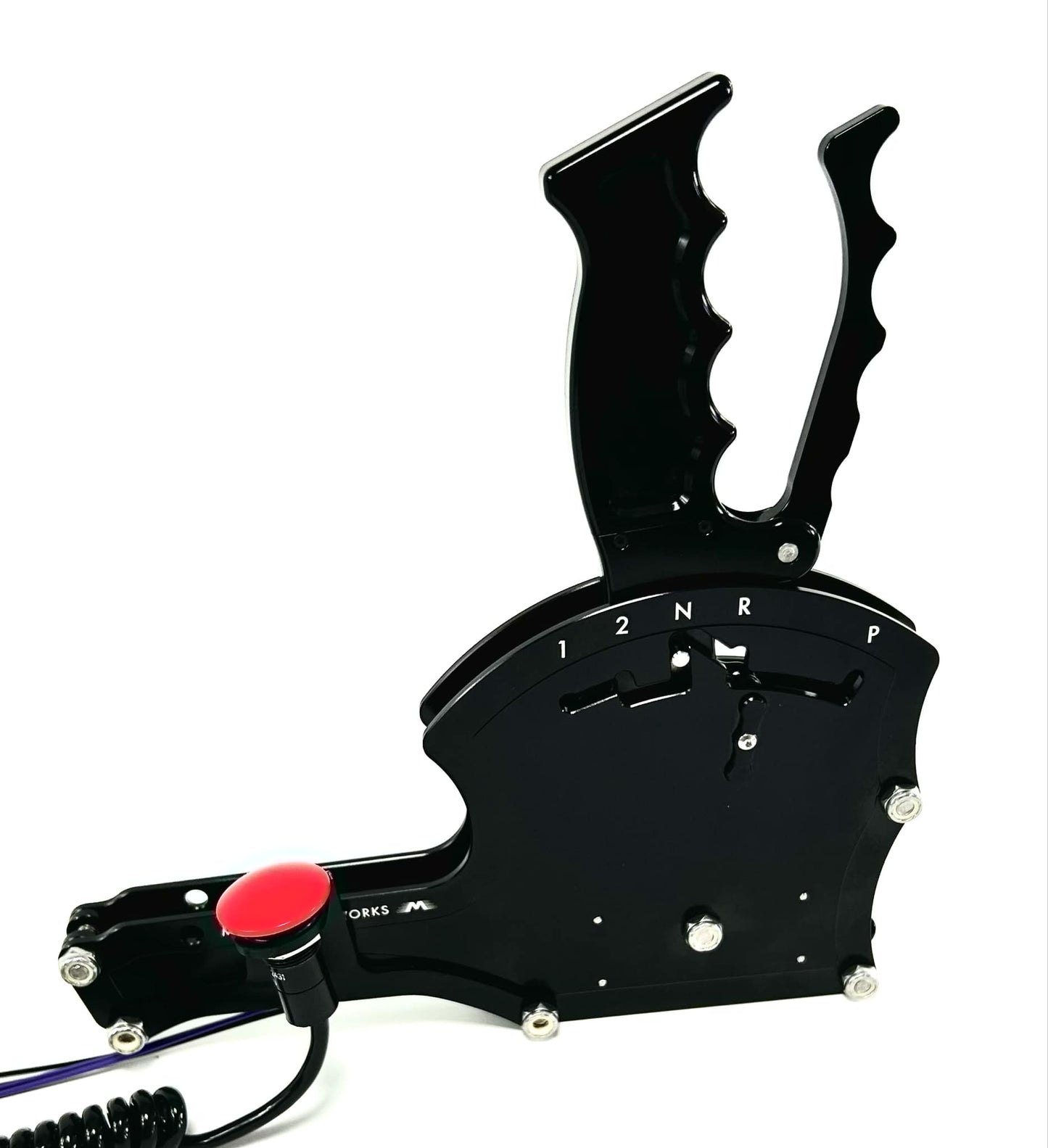 Operator Series Driver Side (RH) Button Mount for Rear Exit Cable Shifter - Motion Raceworks