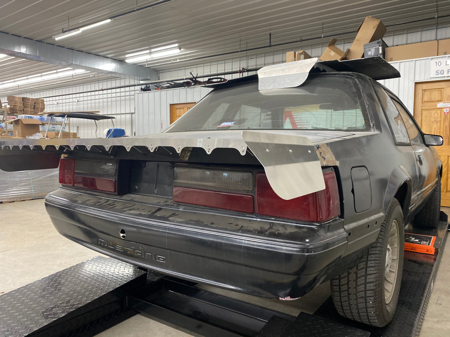 Motion Raceworks Foxbody Mustang Coupe / Notch 15" Strutless Drag Wing 31-100-Motion Raceworks-Motion Raceworks