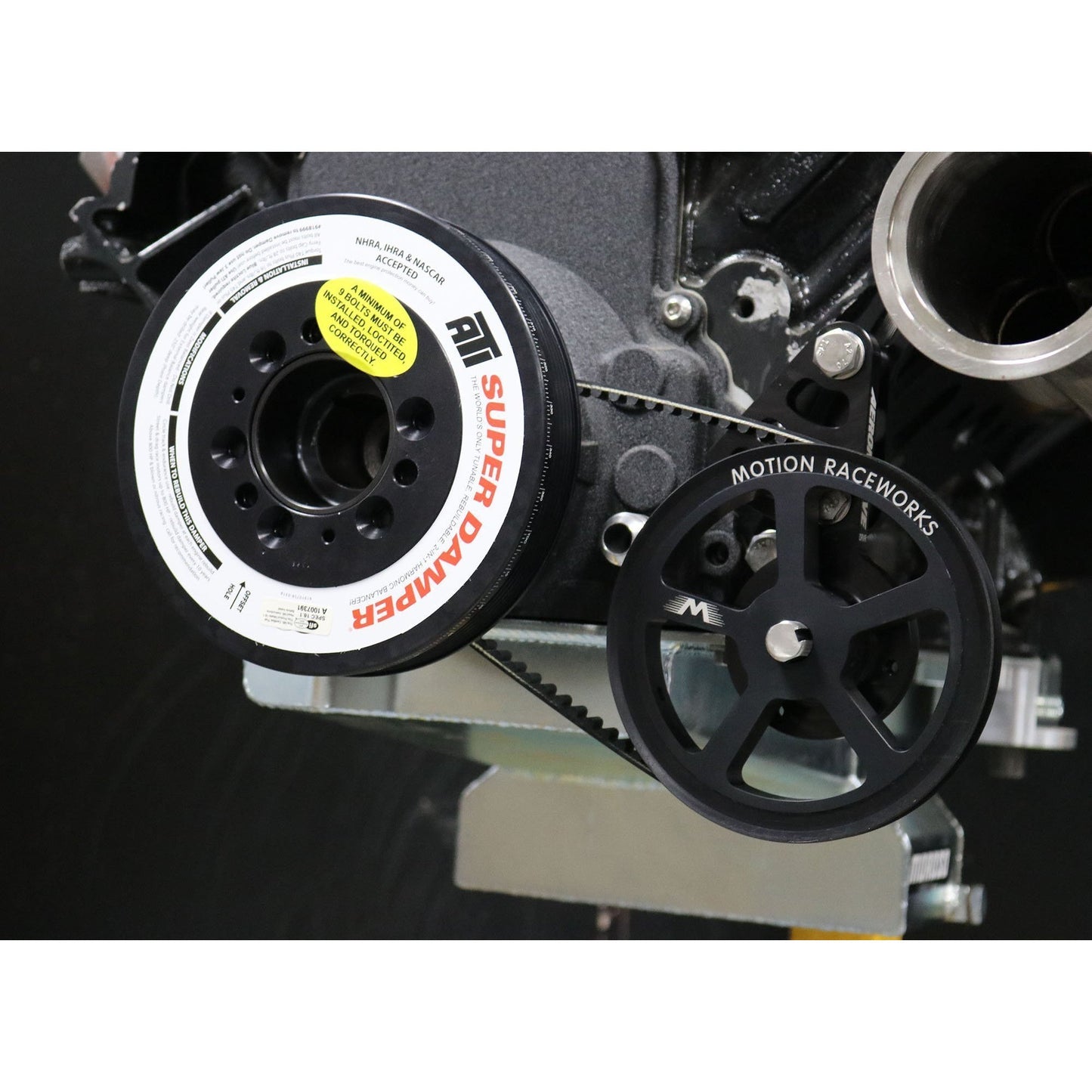 Motion Raceworks Driver Side LS Mechanical Cable Drive Fuel Pump Bracket F-Body Spacing-Motion Raceworks-Motion Raceworks