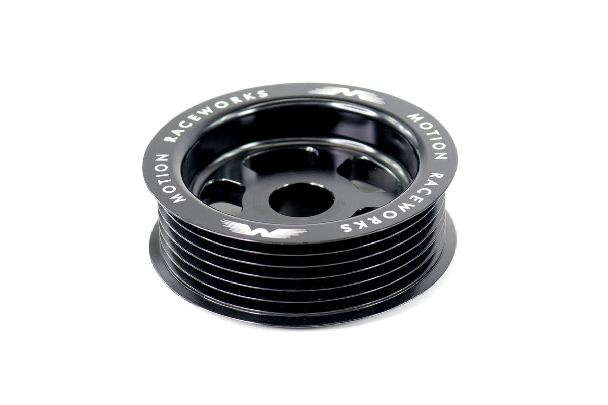 LS 3" OD Billet Overdrive Alternator Pulley 6 Rib 10-10042-Motion Raceworks-Motion Raceworks