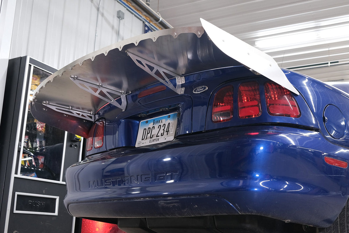 1994-98 SN95 Mustang Strutless 15" Adjustable Wing 31-130-Motion Raceworks-Motion Raceworks