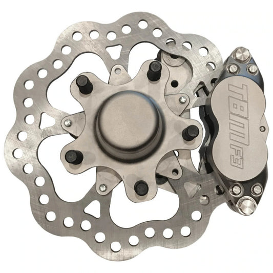 67-69 Chevrolet Camaro Drag Racing Front Brake Kit (F3 Caliper) 001-0265-TBM Brakes-Motion Raceworks
