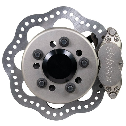 05-14 Mustang S197 Medium Duty Drag Racing Front Brake Kit (Reusing Factory Hubs) 001-0273-TBM Brakes-Motion Raceworks