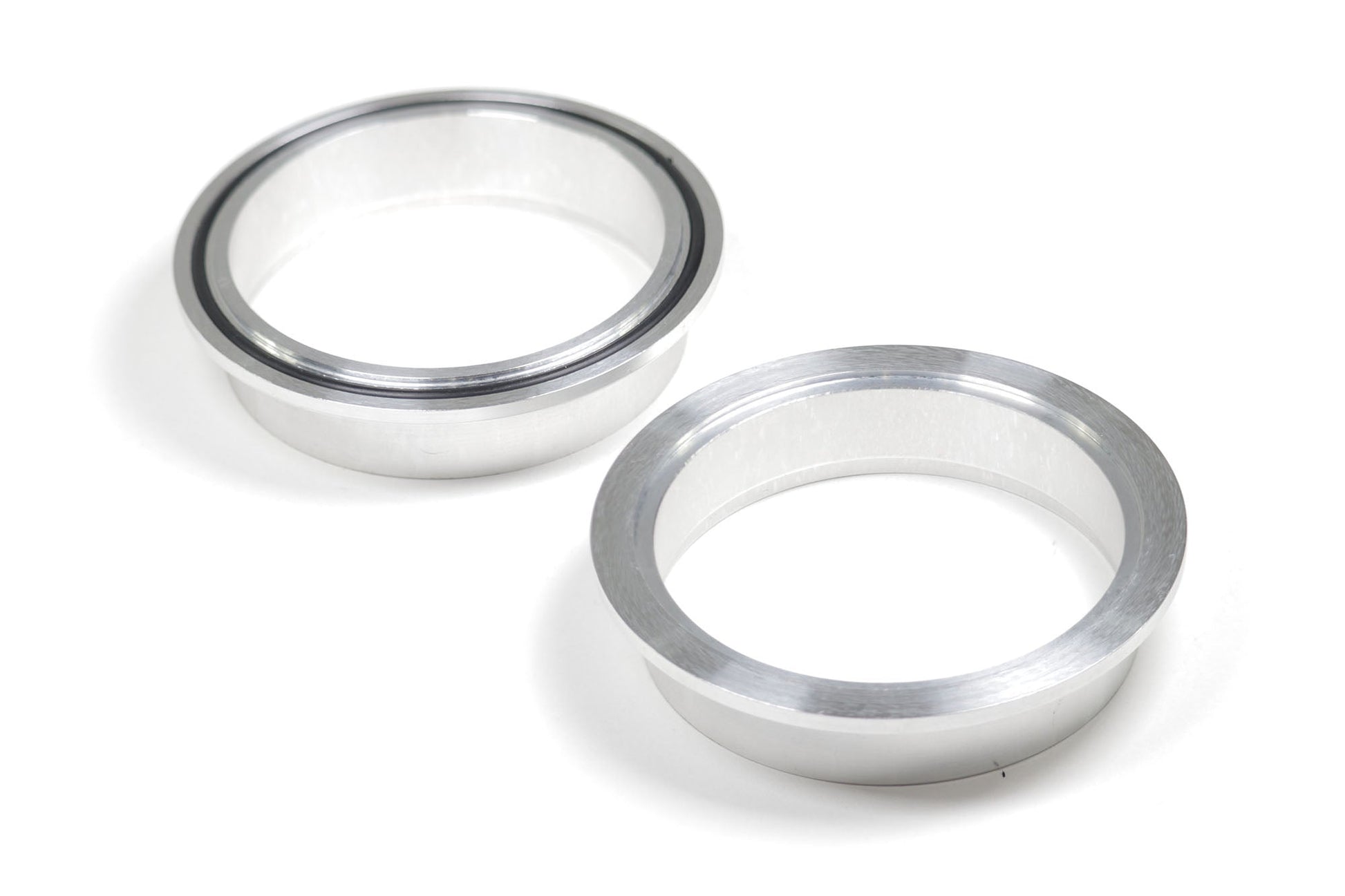 Motion Raceworks 3" Aluminum O-ring V-Band Set w/ Quick Release Clamp-Motion Raceworks-Motion Raceworks