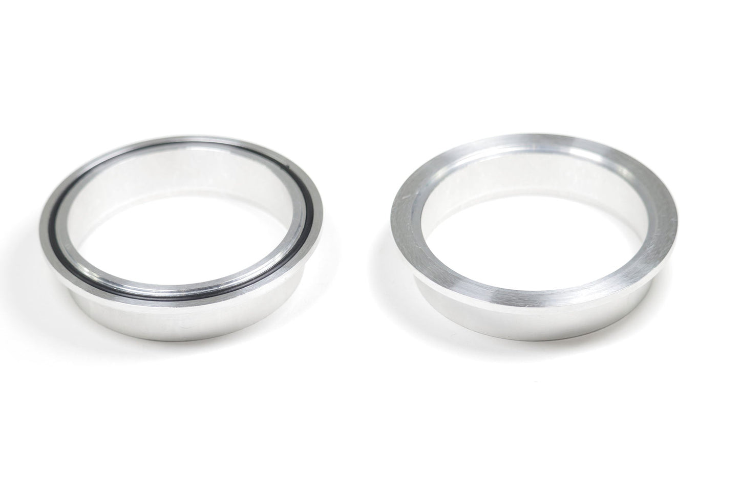 Motion Raceworks 4" Aluminum O-ring V-Band Set w/ Quick Release Clamp-Motion Raceworks-Motion Raceworks