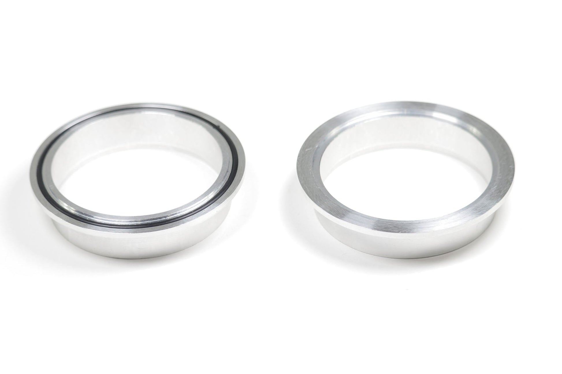 Motion Raceworks 4" Aluminum O-ring V-Band Set w/ Quick Release Clamp-Motion Raceworks-Motion Raceworks