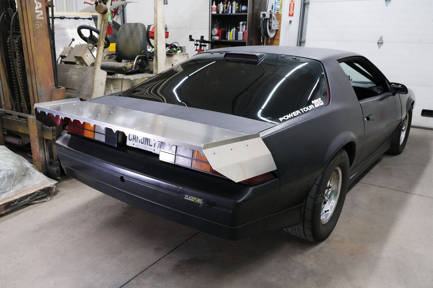1982-92 Chevy Camaro Aluminum 15" Strutless Drag Wing 31-170-Motion Raceworks-Motion Raceworks